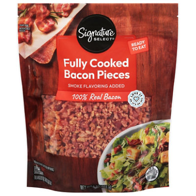Signature Select Bacon Pieces 9 Oz - 9 OZ - Image 2