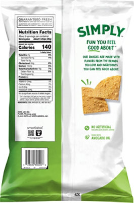 Tostitos Tortilla Chips Sea Salt And Avocado Oil, 5.5 Oz - 5.5 OZ - Image 5