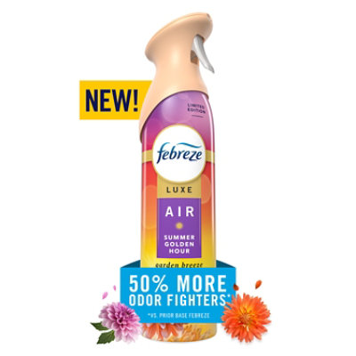 Febreze Air Freshener Aerosol / Sprays Summer Golden Hour - 8.1 OZ - Image 1