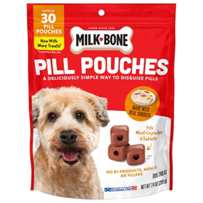 Milk-bone 7.4 Ounce Pill Pouch Chicken Each - 7.4 OZ - Image 1