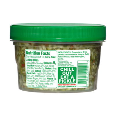 Grillos Mild Pickle De Gallo  16 Fz - 16 FZ - Image 3