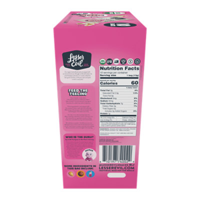 Lesser Evil Popcorn Himalayan Pink Organic 10pc - 4.6 OZ - Image 4