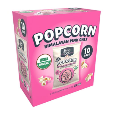 Lesser Evil Popcorn Himalayan Pink Organic 10pc - 4.6 OZ - Image 1