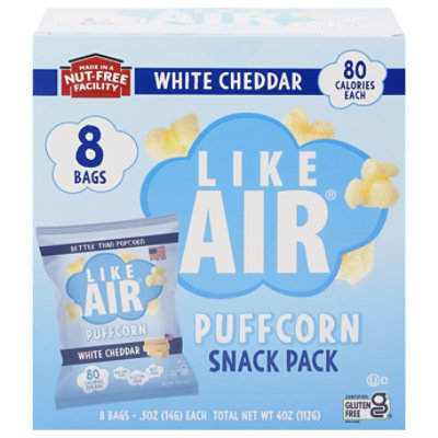 Like Air Puffcorn White Cheddar 8pc - 4 OZ - Image 1