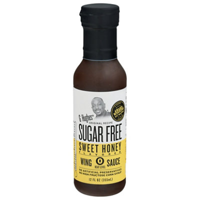 G Hughes Wing Sauce Sweet Honey - 12 OZ - Image 2
