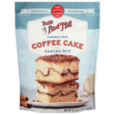 Bobs Red Mill Mix Coffee Cake Mix Cinnamon Swirl - 18.5 OZ - Image 2