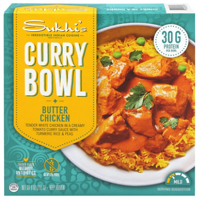 Sukhi's Butter Chicken Curry Bowl, 9 Oz - 9 OZ - Image 2