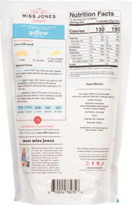 Miss Jones Baking Co Cake Mix Yellow - 19 OZ - Image 5