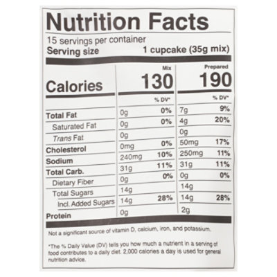 Miss Jones Baking Co Cake Mix Yellow - 19 OZ - Image 3