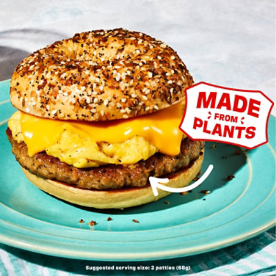 Impossible Foods Sausage Patties Spicy Plant Based Frozen, Fully Cooked, 6 Patties, 7.2 Oz - 7.2 OZ - Image 7