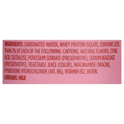 Barebells Energy Beverage Wild Strawberry - 12 FZ - Image 4