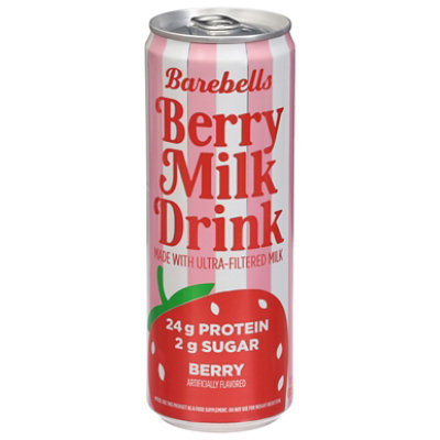 Barebells Milk Berry 24g Protein - 11 FZ - Image 1