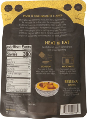 Mina Rice Saffron Extra Virgin Olive Oil - 8 FZ - Image 5