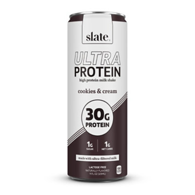 Slate Protein Cookies And Cream Ready To Drink - 11 FZ - Image 1