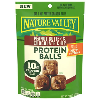 Nature Valley Peanut Butter Chocolate Chip Protein Balls - 7.94 OZ - Image 1