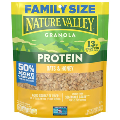 Nature Valley Oats N Honey Protein Granola - 17 OZ - Image 1