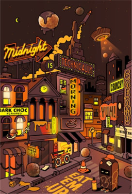 Reeses Puffs Dark Chocolate Breakfast Cereal - 11.5 OZ - Image 5