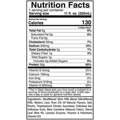 Slate Protein Strawberry Ready To Drink - 11 FZ - Image 2