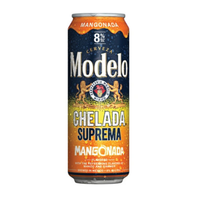 Modelo Chelada Suprema Mangonada Mexican Import Flavored Beer In Cans - 24 FZ - Image 1
