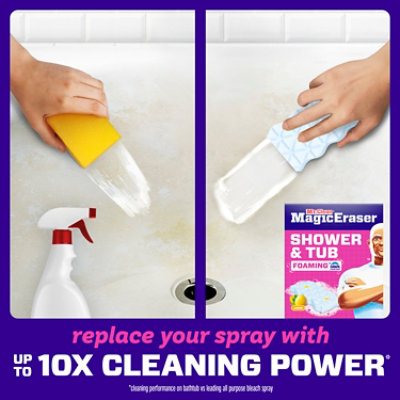 Mr. Clean Magic Eraser Shower & Tub,  Lemon - 8 Ct. - 8 CT - Image 4