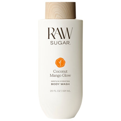 Raw Sugar Body Wash Coconut Mango Glow - 20 OZ - Image 1