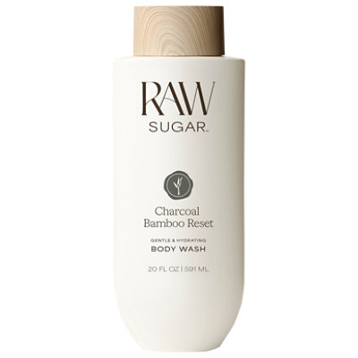 Raw Sugar Body Wash Charcoal Bamboo - 20 OZ - Image 2