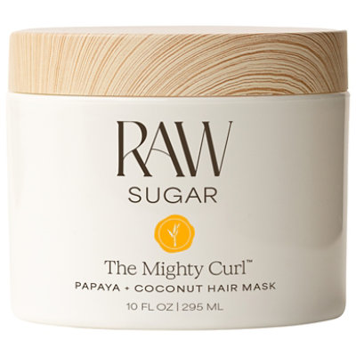 Raw Sugar Mighty Curl Hair Masque - 10 OZ - Image 1