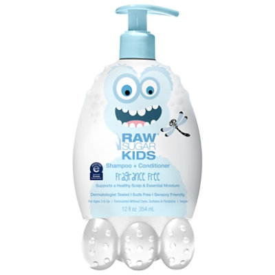 Raw Sugar Kids Shampoo/cond Sensitive - 12 OZ - Image 2