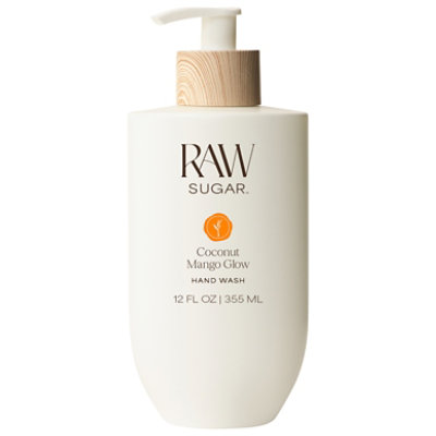 Raw Sugar Hand Wash Coconut Mango - 12 OZ - Image 1