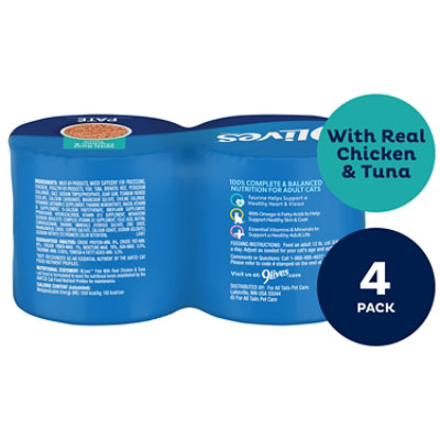 9 Lives Chicken Tuna 4pk - 22 OZ - Image 2