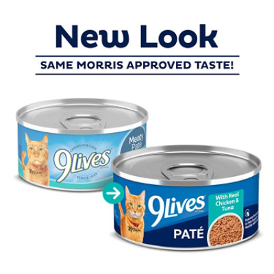 9 Lives Chicken Tuna 4pk - 22 OZ - Image 3
