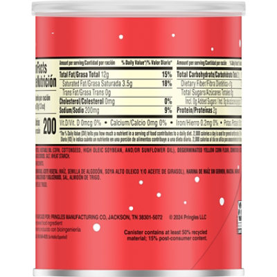 Pringles Small Grab & Go Original Holiday - 1.31 OZ - Image 5