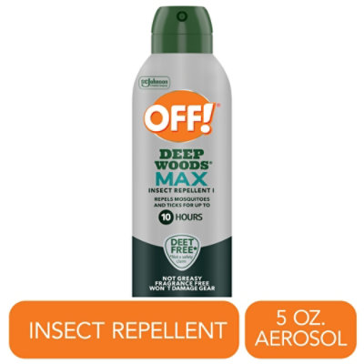 Off Deep Woods Max Aerosol - 5 OZ - Image 1