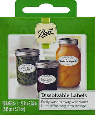 Ball Dissolvable Labels 60pk - 60 CT - Image 2