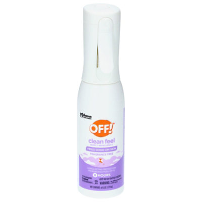 Off Clean Feel Insect Repellent Trigger Misting Spray - 6 OZ - Image 2
