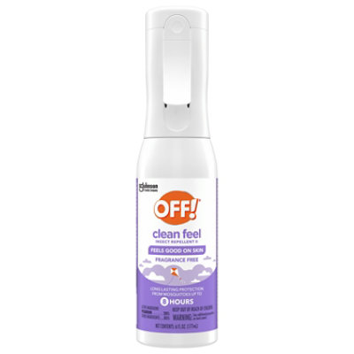 Off Clean Feel Insect Repellent Trigger Misting Spray - 6 OZ - Image 2