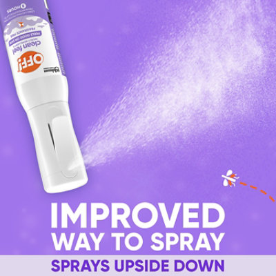 Off Clean Feel Insect Repellent Trigger Misting Spray - 6 OZ - Image 3