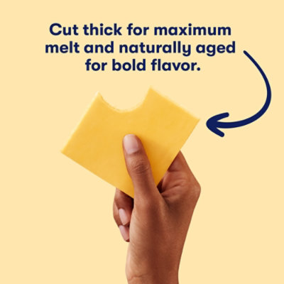 Tillamook Sharp Cheddar Farm Style Thick Slices Cheese 16 Oz - 16 OZ - Image 4