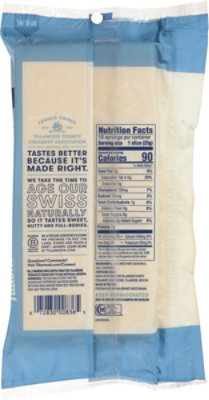 Tillamook Swiss Farm Style Thick Slices Cheese 16 Oz - 16 OZ - Image 5