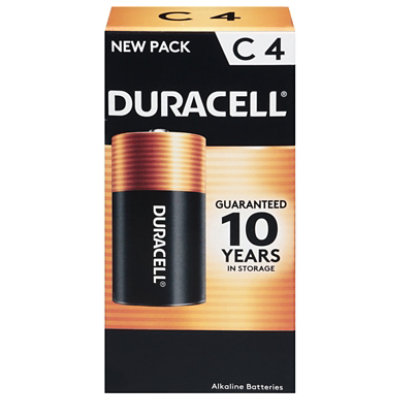 Duracell Coppertop C Battery - 4 CT - Image 1