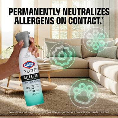 Clorox Pure Allergen Neutralizer Daily Air Spray, Ocean Breeze - 8 Oz. - 8 OZ - Image 3