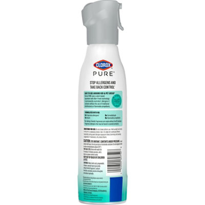 Clorox Pure Allergen Neutralizer Daily Air Spray, Ocean Breeze - 8 Oz. - 8 OZ - Image 2