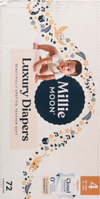 Milli Moon Diapers Sz 4 - 72 CT - Image 3