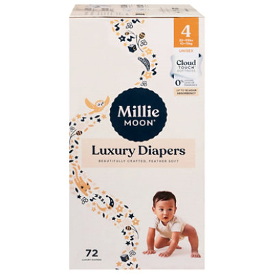 Milli Moon Diapers Sz 4 - 72 CT - Image 1