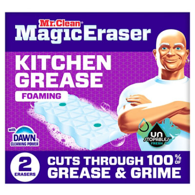 Mr. Clean Magic Eraser, Kitchen Grease - 2 Ct. - 2 CT - Image 1