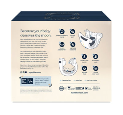 Millie Moon Luxury Diapers Size 5 64 Count - 64 CT - Image 3