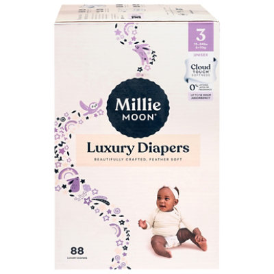 Milli Moon Diapers Sz 3 - 88 CT - Image 1