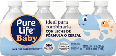Pure Life Baby Water 12-8 Oz. - 8 FZ - Image 5