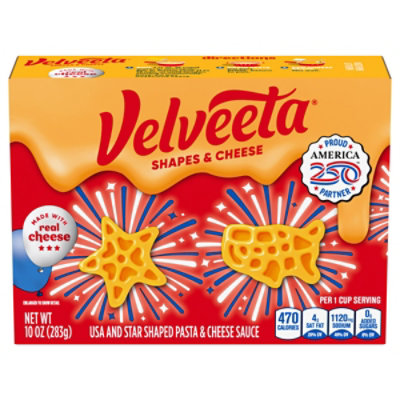 Velveeta Usa Shapes & Cheese Mac And Cheese Dinner - EA - Image 2