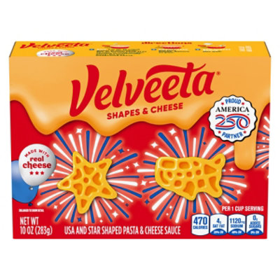 Velveeta Usa Shapes & Cheese Mac And Cheese Dinner - EA - Image 1